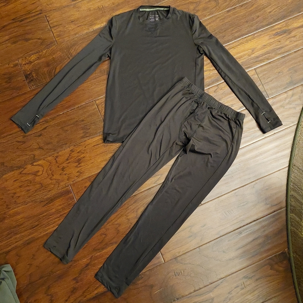 Boy's Cuddl Duds Comfortech long underwear set